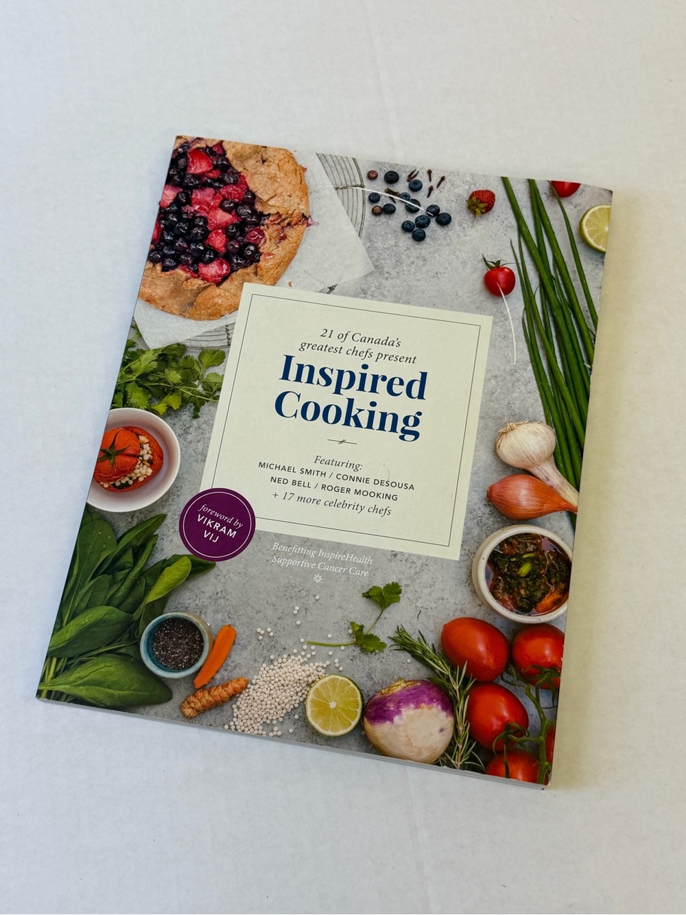 Inspired Cooking Cookbook - 21 top Canadian chefs in one book.